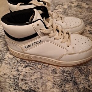Nautica White High-Top Sneakers